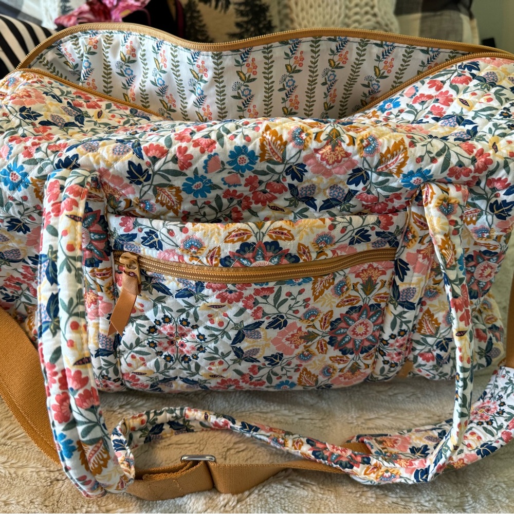 Large Vera Bradley Travel Tote